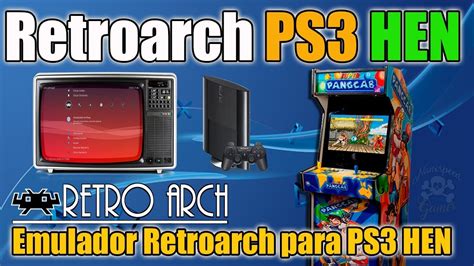 Download retroach PKG file and install on ps3 hen. . Retroarch ps3 hen